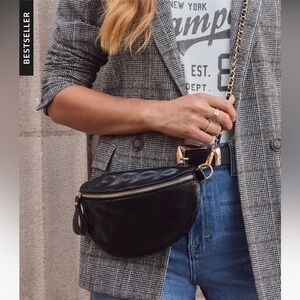 Jenny Faux Leather Belt Bag